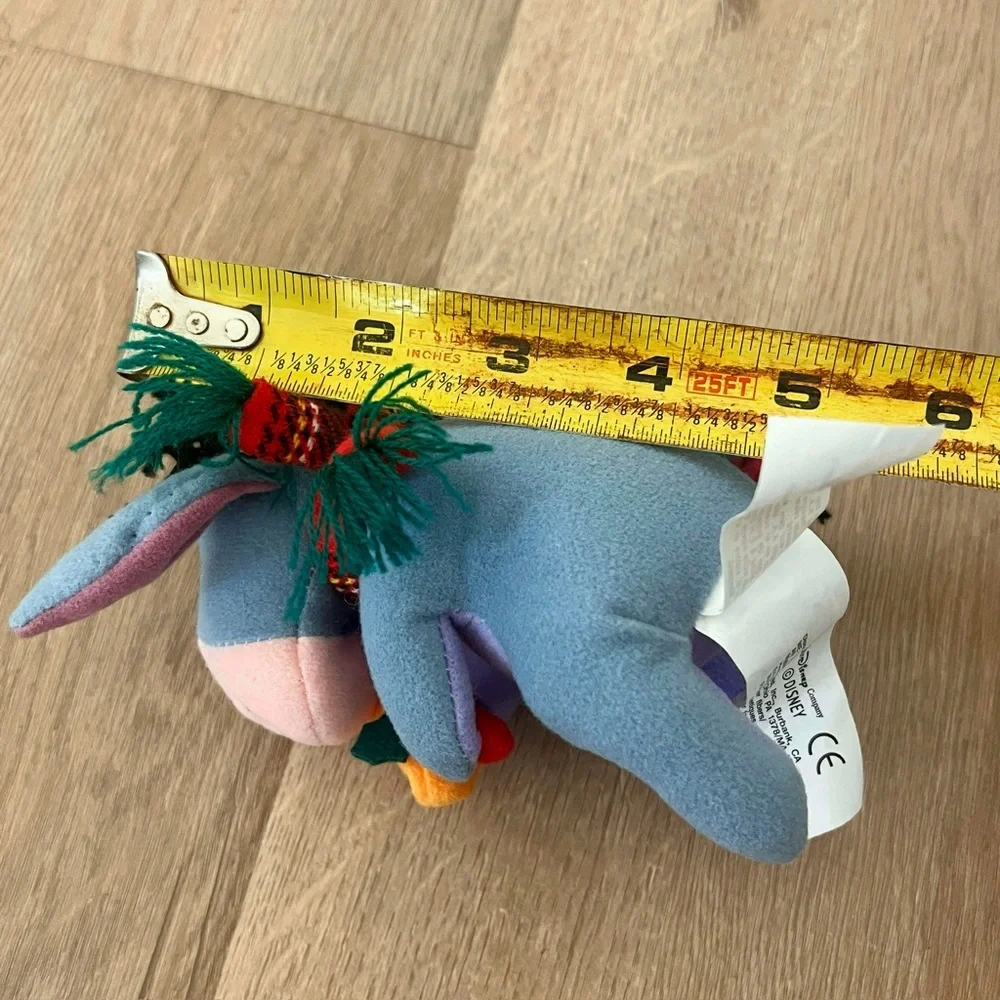 Disney‎ Winnie The Pooh Collection Eeyore Plush Toy Christmas Ornament 5”